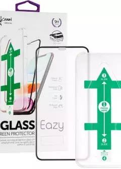 Защитное стекло Krazi Eazy EZFT01 + Installation frame for iPhone 11 Pro Black