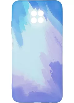 Watercolor Case for Xiaomi Redmi Note 9t Blue