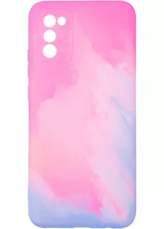 Watercolor Case for Samsung A025 (A02s) Pink