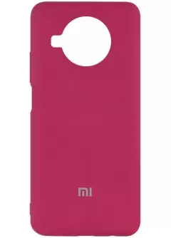 Чехол Silicone Cover My Color Full Protective (A) для Xiaomi Mi 10T Lite || Xiaomi Redmi Note 9 Pro 5G, Бордовый / Marsala