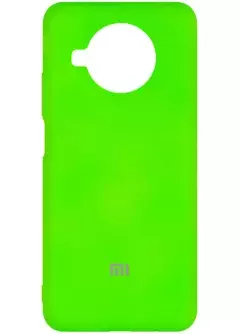 Чехол Silicone Cover My Color Full Protective (A) для Xiaomi Mi 10T Lite || Xiaomi Redmi Note 9 Pro 5G, Салатовый / Neon green