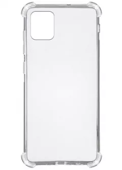 TPU чехол GETMAN Ease logo усиленные углы для Samsung Galaxy Note 10 Lite (A81), Бесцветный (прозрачный)