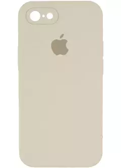 Чехол Silicone Case Square Full Camera Protective (AA) для Apple iPhone 6 / 6S || , Бежевый / Antigue White