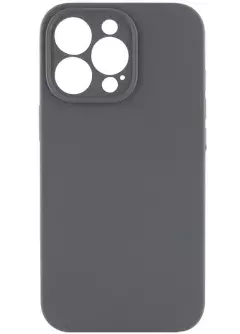 Чехол Silicone Case Full Camera Protective (AA) NO LOGO для Apple iPhone 13 Pro Max (6.7"), Серый / Dark Gray