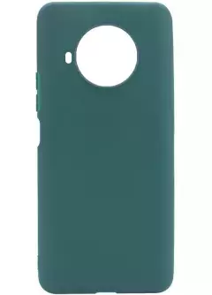 Силиконовый чехол Candy для Xiaomi Mi 10T Lite || Xiaomi Redmi Note 9 Pro 5G, Зеленый / Forest green
