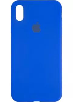 Original Full Soft Case for iPhone XS Max Sapphire Blue