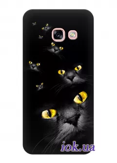 Чехол для Galaxy A5 2017 - Кошачье глаза