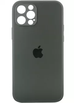 Уценка TPU+Glass чехол Matte Candy Full camera для Apple iPhone 13 Pro Max (6.7"), Эстетический дефект / Зеленый