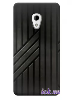 Чехол для HTC Desire 700 - Металлические полоски