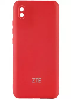 Чехол Silicone Cover My Color Full Camera (A) для ZTE Blade A3 (2020), Красный / Red