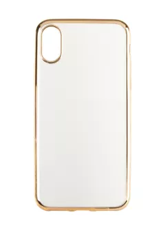 Чехол  G-Case Shiny Series Plating TPU Case for iPhone X Gold