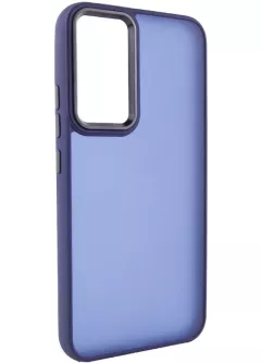 Чехол TPU+PC Lyon Frosted для Samsung Galaxy A32 4G, Navy Blue