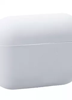 Силиконовый футляр для наушников AirPods Pro, Белый / White