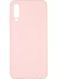 Чехол Original Silicon Case для Samsung A705 (A70) Pink