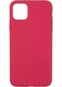 Original Full Soft Case for iPhone 11 Pro Max Garnet (Without logo)
