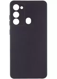 Силиконовый чехол Candy Full Camera для Tecno Spark Go 2022 (KG5m) / Spark 8C, Черный / Black