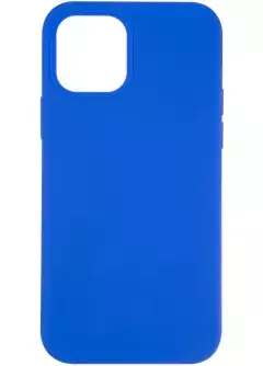 Чехол Original Full Soft Case для iPhone 12/12 Pro (without logo) Sapphire Blue