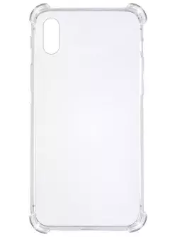 TPU чехол GETMAN Ease logo усиленные углы для Apple iPhone XS || Apple iPhone X, Бесцветный (прозрачный)