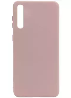 Чехол Silicone Cover Full without Logo (A) для Huawei P Smart S || Huawei Y8p, Розовый / Pink Sand