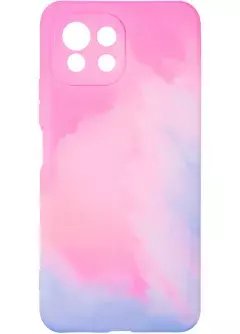 Watercolor Case for Xiaomi Mi 11 Lite Pink