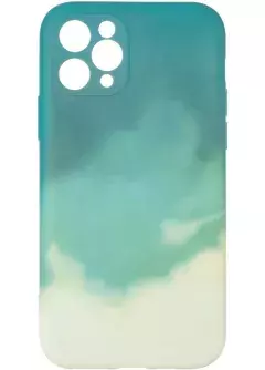 Watercolor Case for iPhone 11 Pro Green