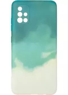 Watercolor Case for Samsung 515 (A51) Green