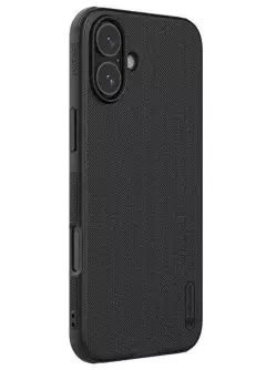 Чехол Nillkin Matte Magnetic Pro для Apple iPhone 16 (6.1"), Черный / Black