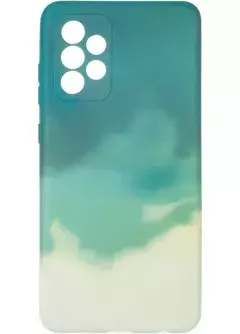 Чехол Watercolor Case для Samsung A725 (A72) Green
