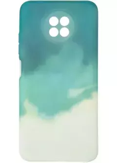 Чехол Watercolor Case для Xiaomi Redmi Note 9t Green