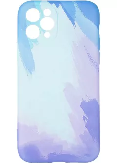 Watercolor Case for iPhone 11 Pro Blue