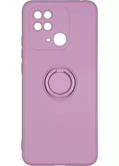 Чехол Gelius Ring Holder Case для Xiaomi Redmi 10c Marsala