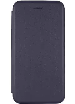 Кожаный чехол (книжка) Classy для TECNO Spark 8C, Темно-синий