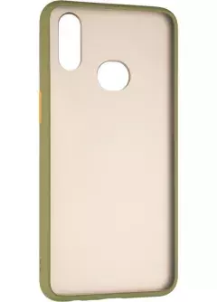 Gelius Bumper Mat Case for Samsung A107 (A10s) Green