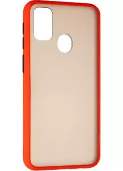 Gelius Bumper Mat Case for Samsung M307 (M30s)/M215 (M21) Red
