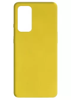 Силиконовый чехол Candy для OnePlus 9, Желтый