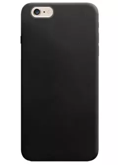 Силиконовый чехол Candy для Apple iPhone 6/6s plus (5.5"), Черный