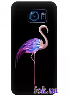 Чехол для Galaxy S6 Edge - Фламинго