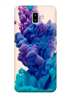 Чехол для Galaxy J6 Plus 2018 - Фиолетовый дым
