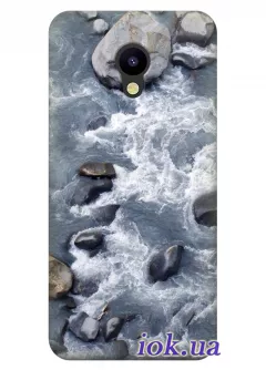 Чехол для Meizu M5s - Камни в реке