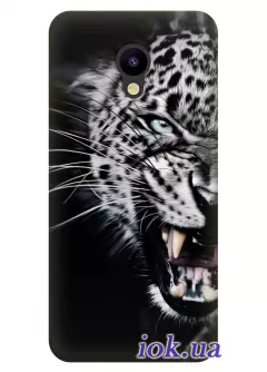 Чехол для Meizu M5s - Яростный леопард