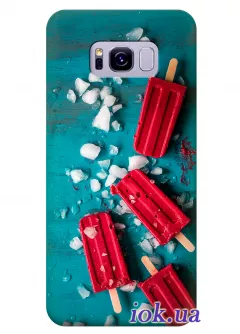 Чехол для Galaxy S8 Plus - Цветной лёд
