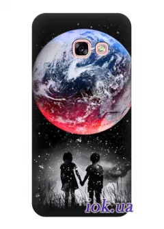 Чехол для Galaxy A7 2017 - Планета Земля