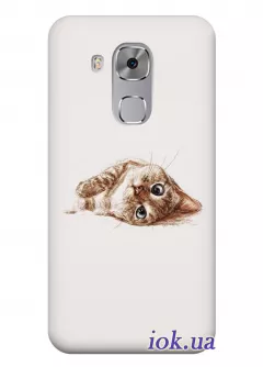 Чехол для Huawei Nova Plus - Прикольный кот