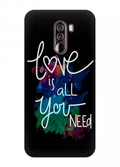 Чехол для Xiaomi Pocophone F1 - I need love