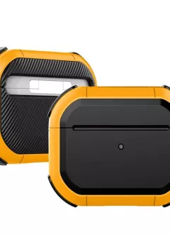 Футляр противоударный Black ed. для наушников Apple Airpods Pro 2 , Yellow