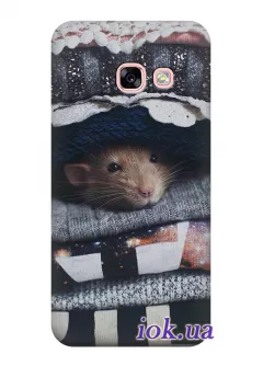 Чехол для Galaxy A7 2017 - Крысёнок