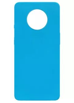 Силиконовый чехол Candy для OnePlus 7T, Голубой