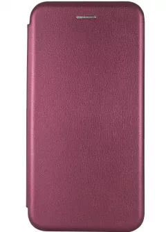 Кожаный чехол (книжка) Classy для Samsung Galaxy M52, Бордовый