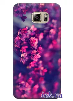 Чехол для Galaxy S7 - Сказочные цветочки