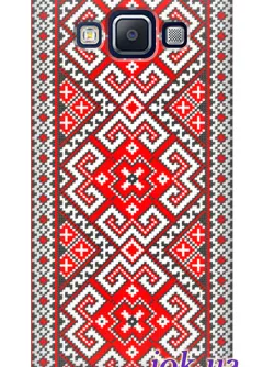Чехол для Galaxy A3 - Украинская вышиванка